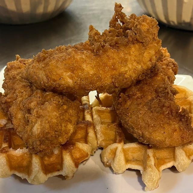 Chicken & Waffles.