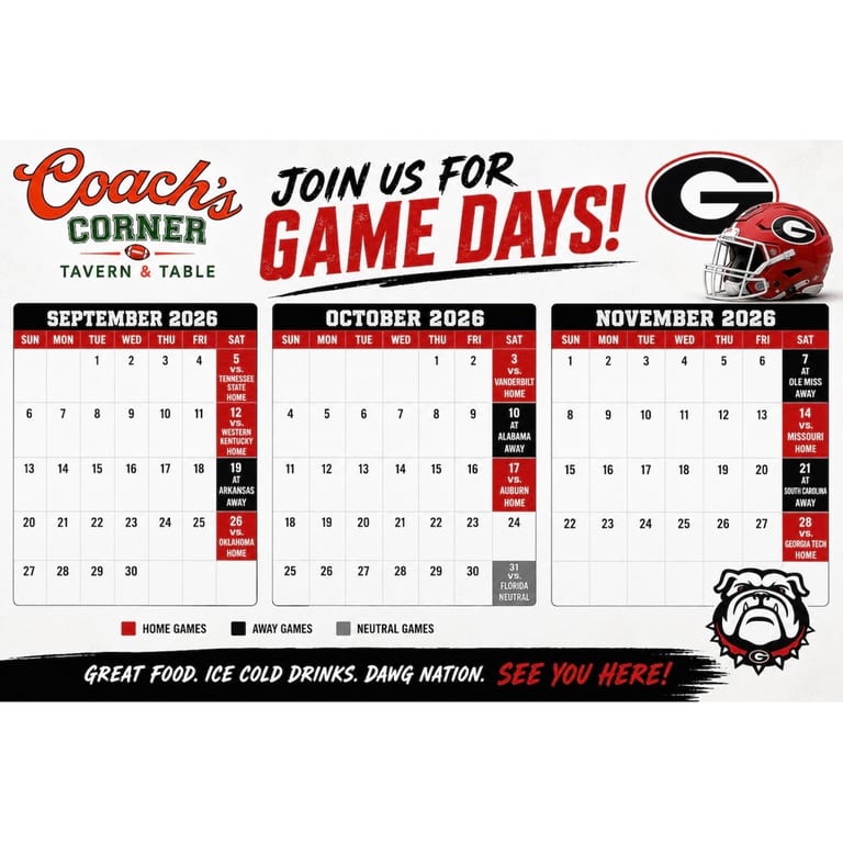 Get ready for Game Day!